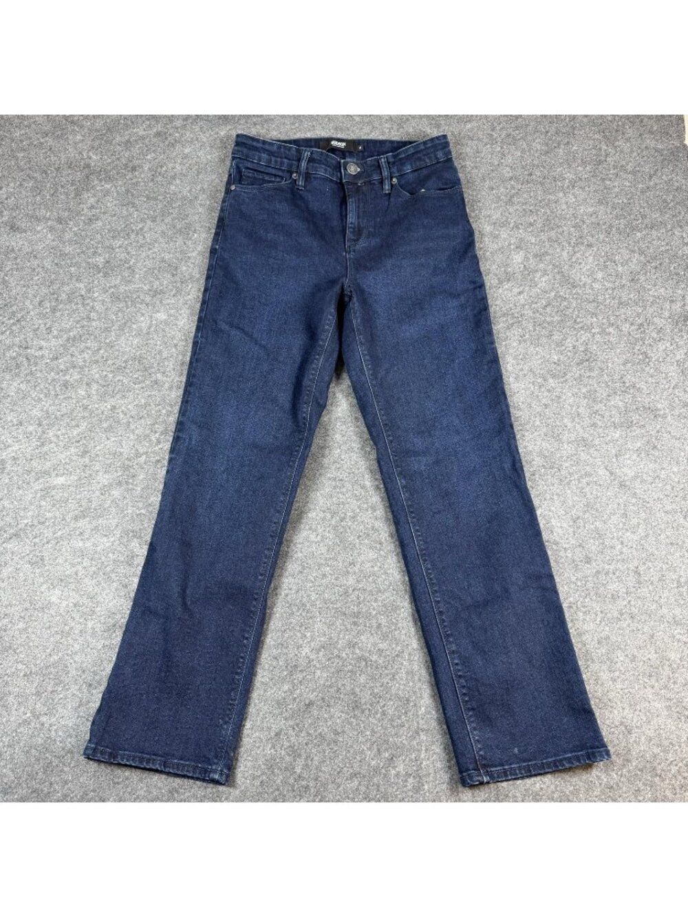 Hudson Jeans Womens Size 4 Blue Dark Wash Straight Leg Stretch Denim Casual